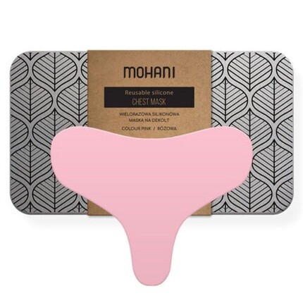 

Mohani Многоразовая силиконовая маска для декольте, розовая Unbranded