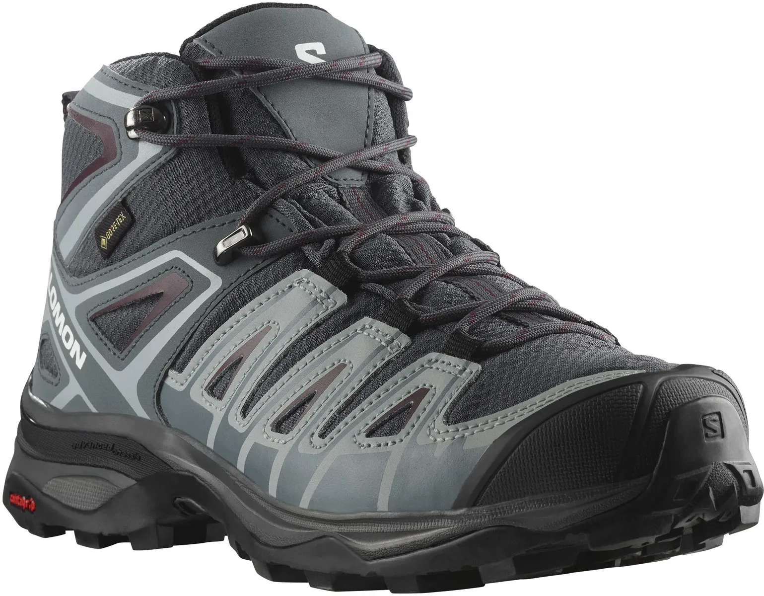 

Кроссовки Salomon "X ULTRA PIONEER MID GORE-TEX W", водонепроницаемые, серый