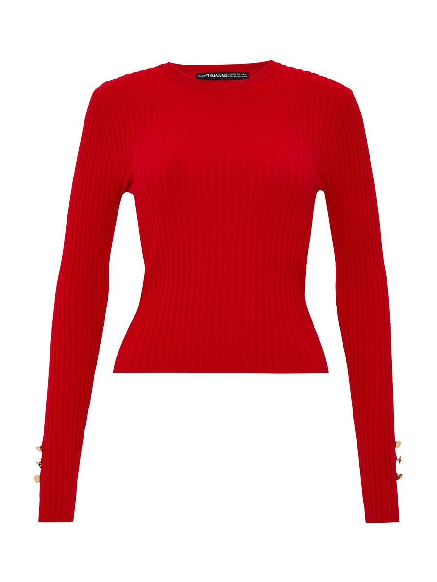 

Свитер Threadbare Hannah, цвет Fire red