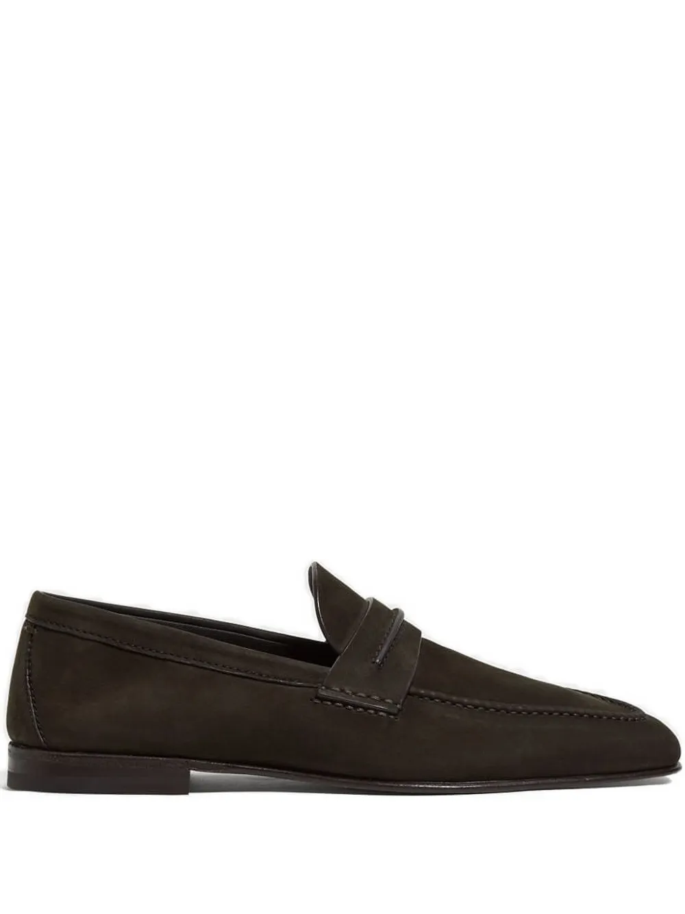 

Кожаные мокасины Penny Zegna, коричневый