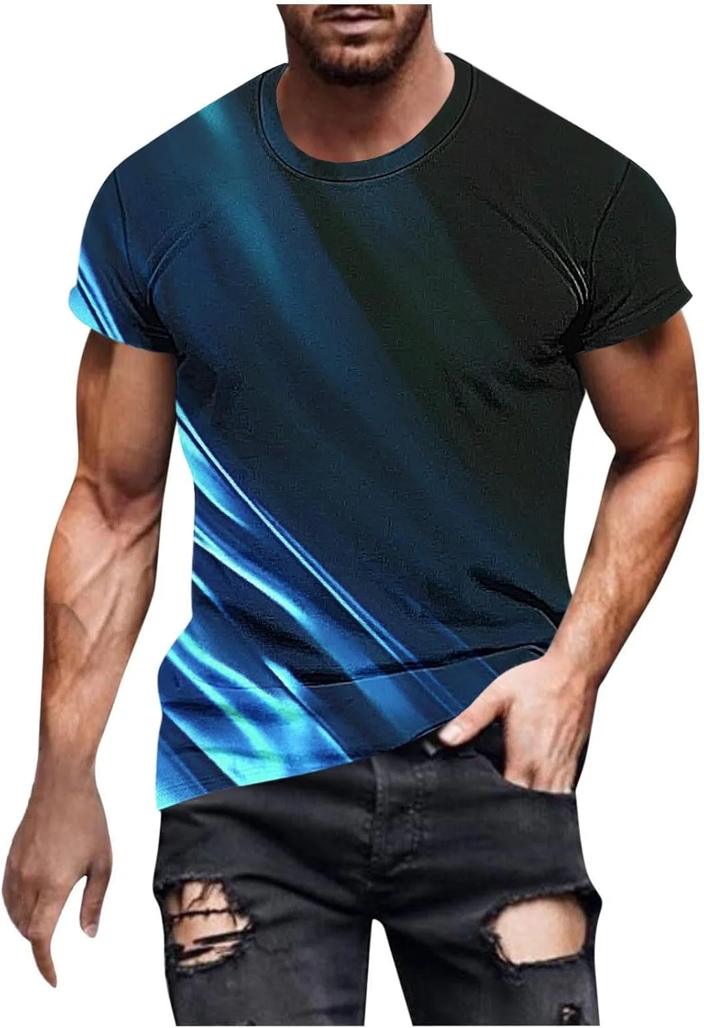 

Футболка мужская Y2k Tie Dye