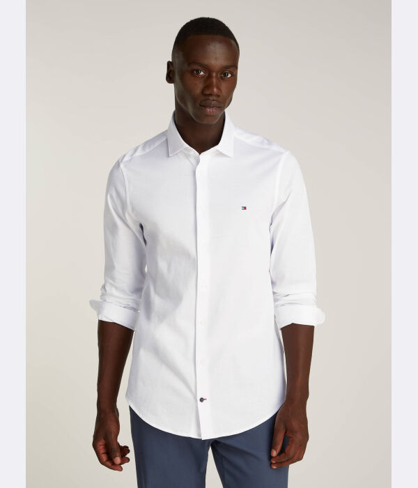 

Рубашка Tommy Hilfiger Slim Fit, белый
