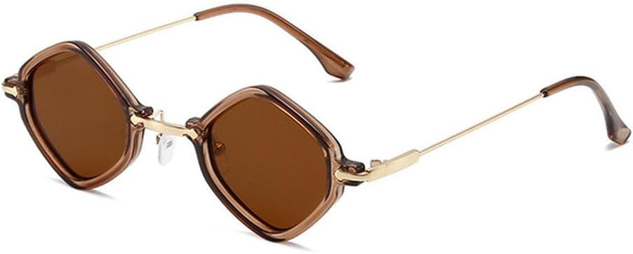 

Солнцезащитные очки неправильной формы для женщин, маленькая оправа, модные мужские солнцезащитные очки UV400, очки для вождения, женские очки для путешествий generic, Clearbrown-brown