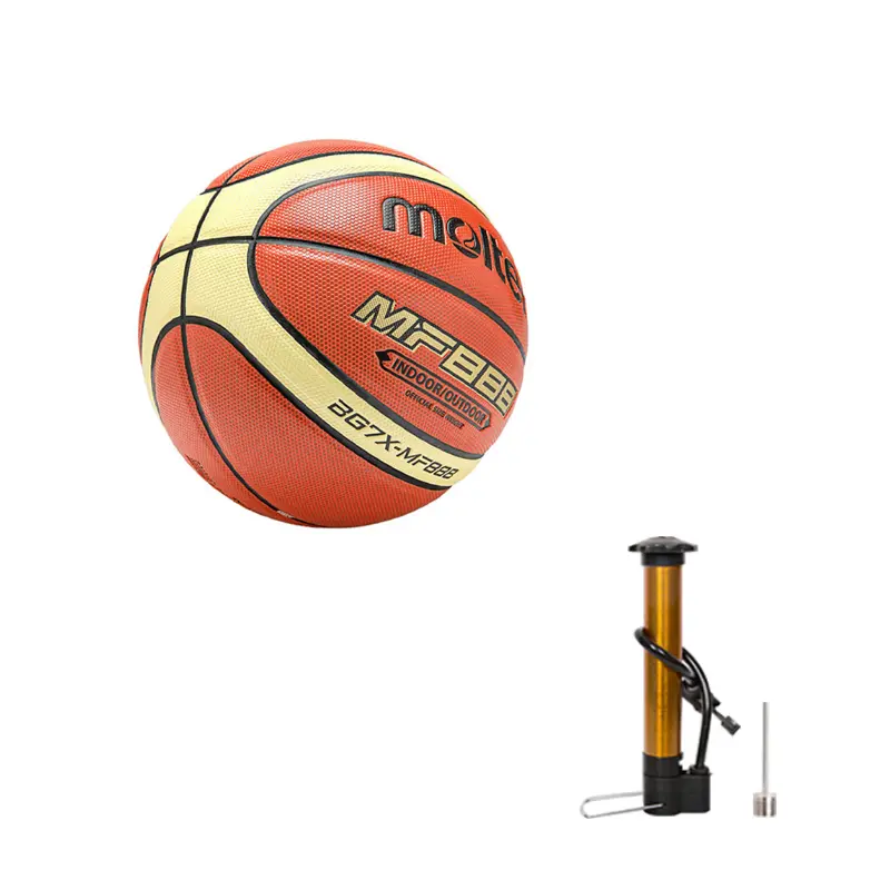 

Molten Китайский PU баскетбольный мяч красный желтый No. 5/6/7 тренировочный unisex