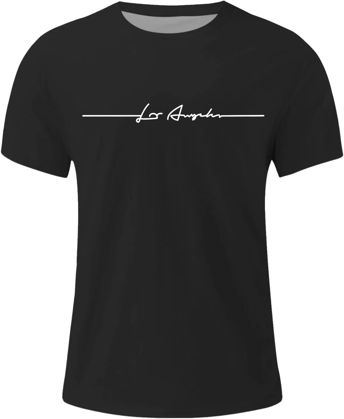 

Футболка мужская Big and Tall свободного кроя с коротким рукавом JHOKCI