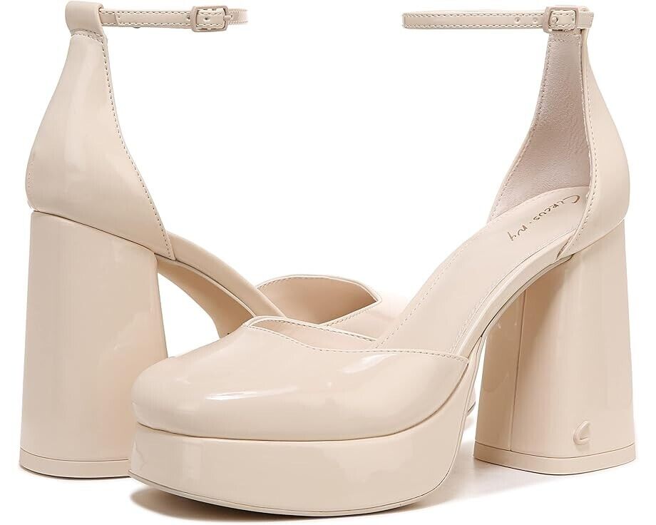 Туфли-лодочки Sam Edelman Rosa I5413S1900 Женские 10 Ваниль Платформа FZP162, бежевый