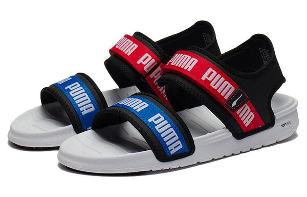 Сандалии signature softride casual sandals black red blue Puma, черный — фото 3