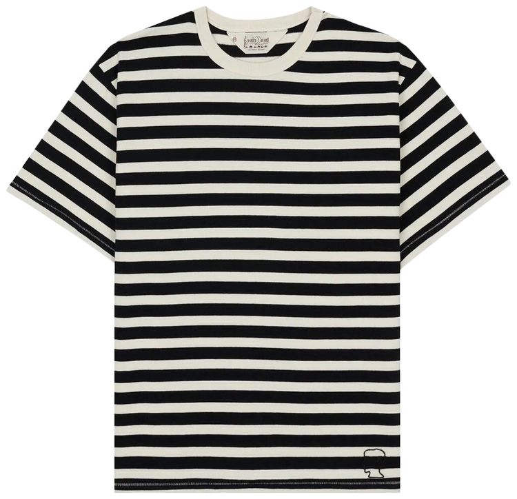 

Футболка Brain Dead Heavyweight Stripe Tee, черная, Черный, Футболка Brain Dead Heavyweight Stripe Tee, черная