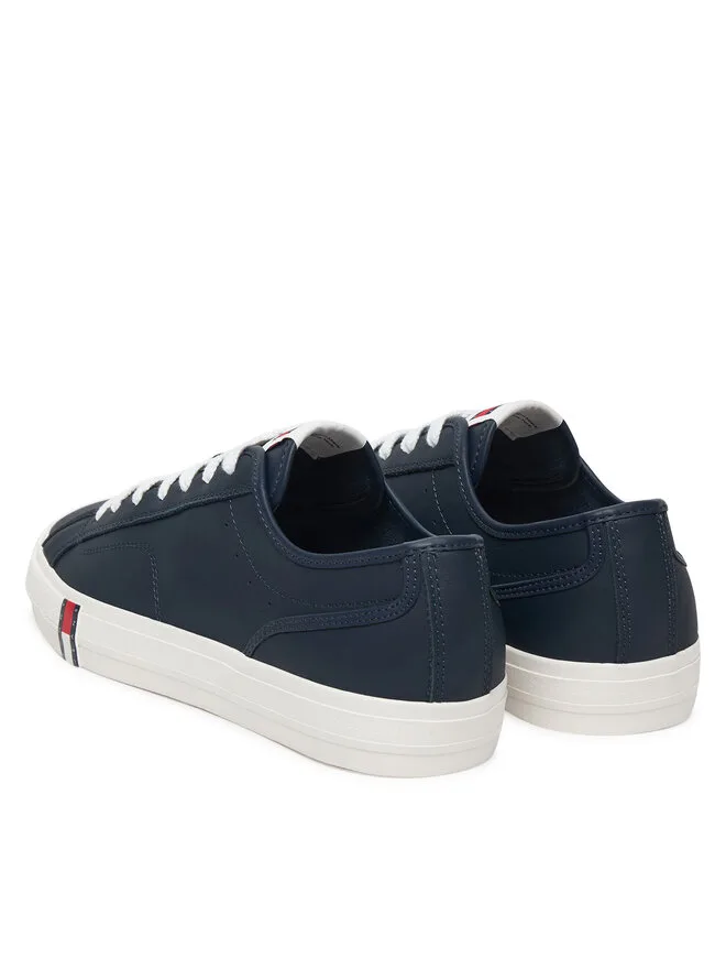 Tommy Jeans Кроссовки Archive Vulc. Y2K с длинными шнурками EM0EM01676, темно-синие — фото 3