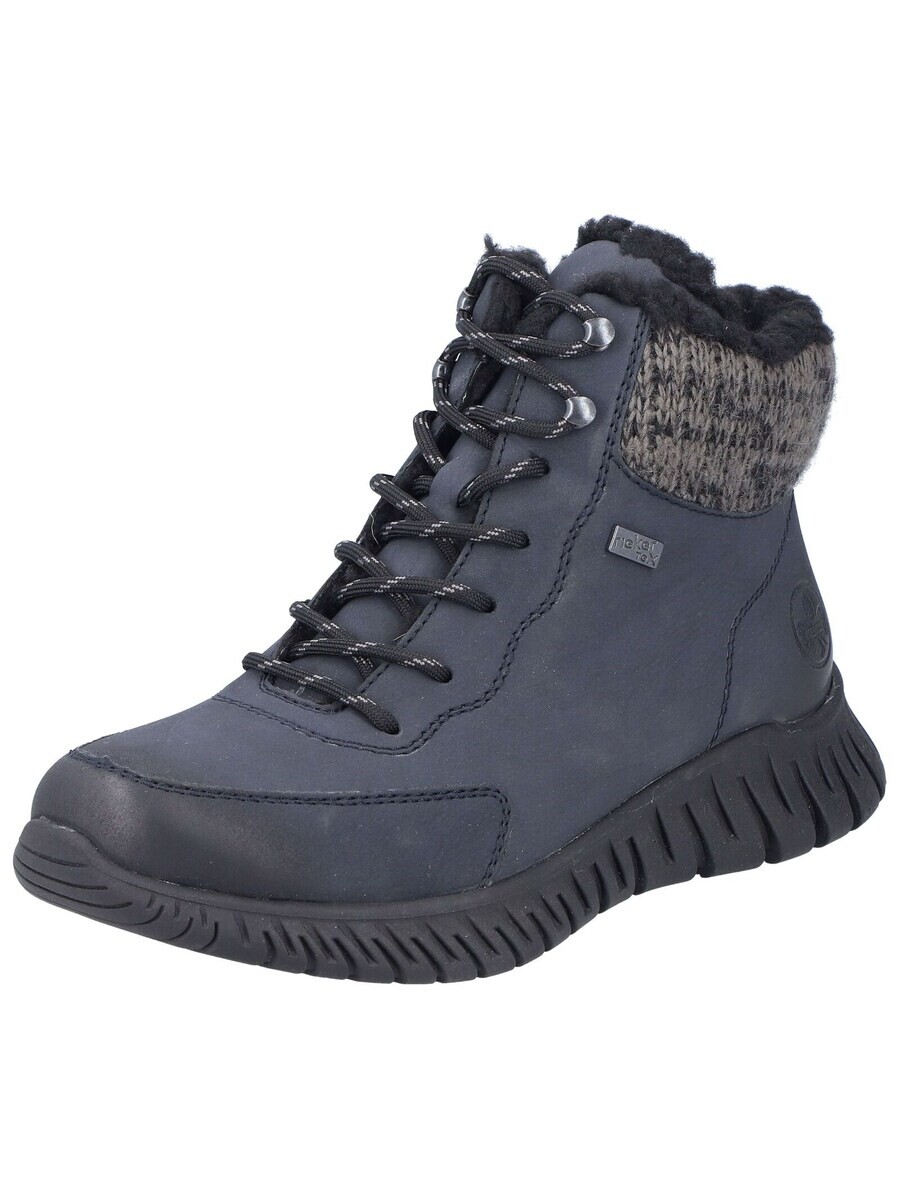 Ботильоны на шнуровке Rieker Lace-Up Ankle Boots, темно-синий