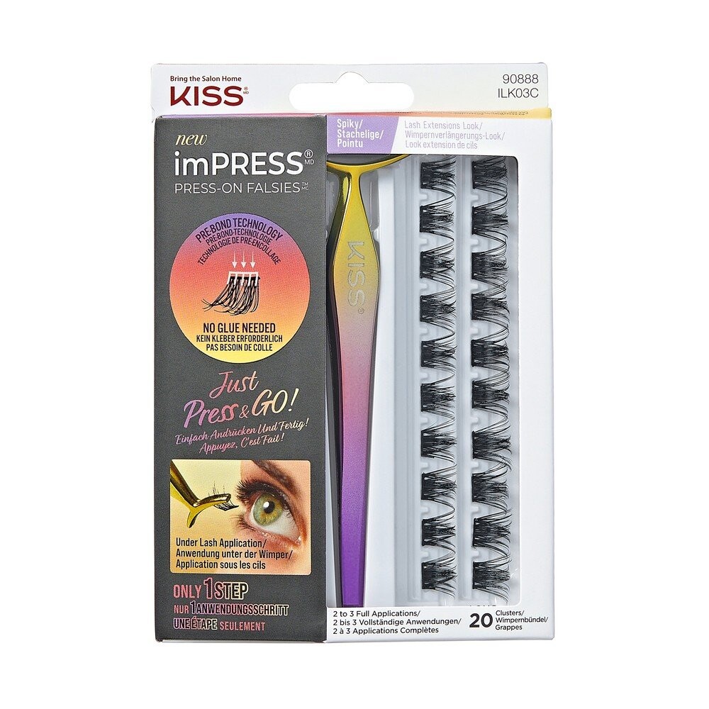 

KISS ImPress Пучки накладных ресниц - Набор для ресниц 03 1 упаковка
