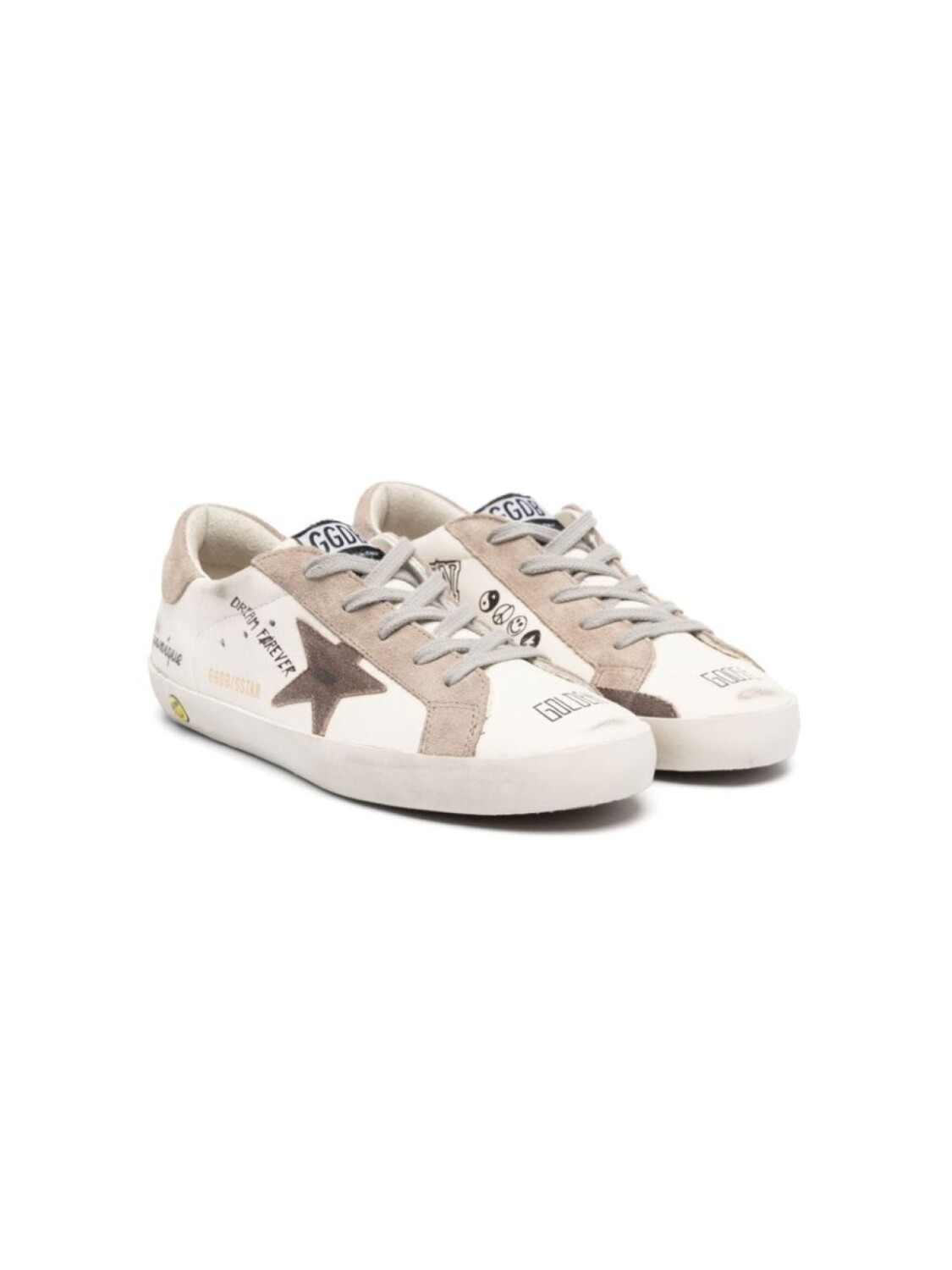 

Golden Goose Kids кроссовки Super Star, белый