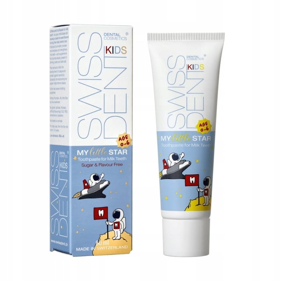 

Зубная паста для детей 0-6 лет SWISSDENT KIDS My Little Star 50 мл