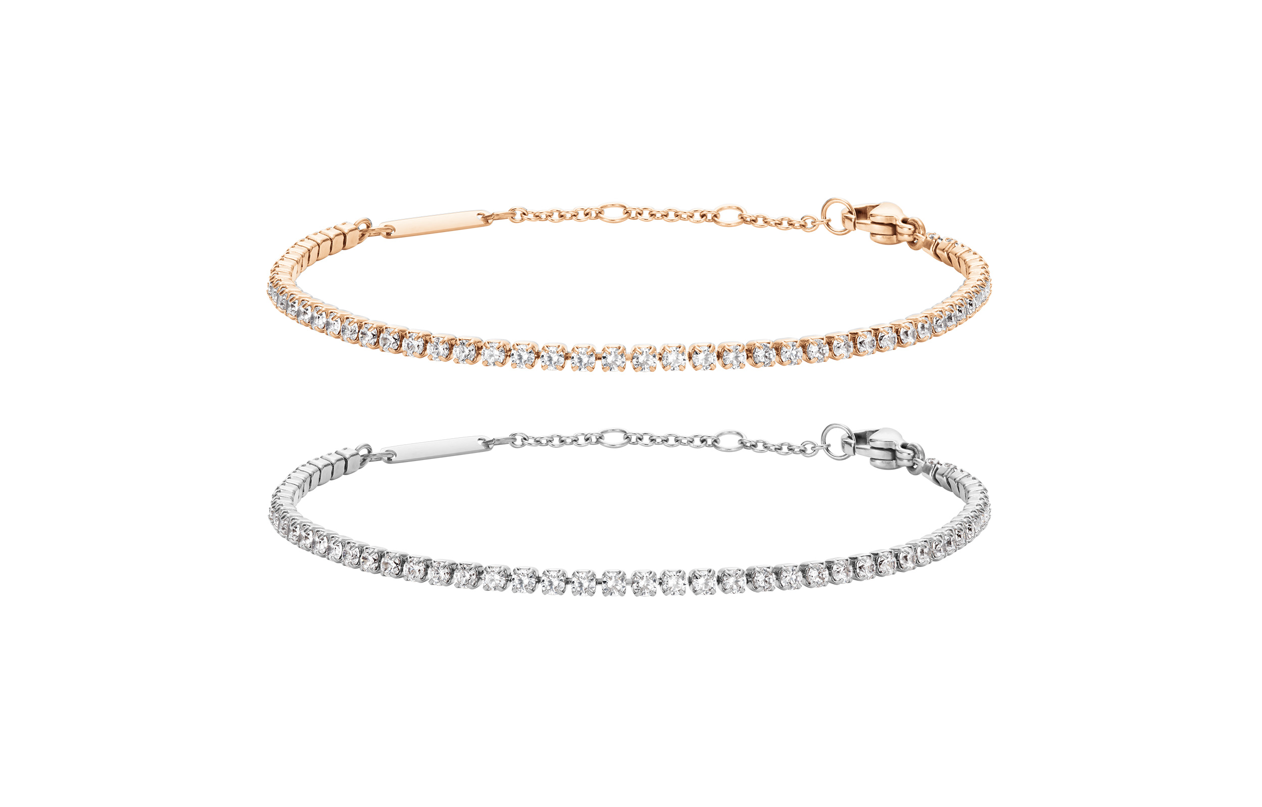 

DW/DanielWellington Браслеты Daniel Wellington Alloy унисекс серебро, rose gold