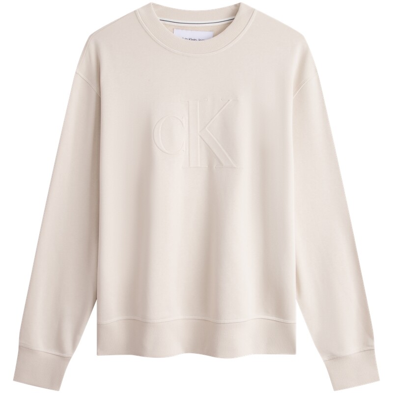 

Мужская толстовка Calvin Klein, цвет ACF - ivory white