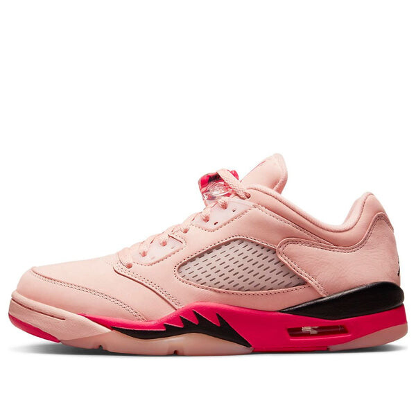 Кроссовки 5 ретро низкие Air Jordan, оранжевый