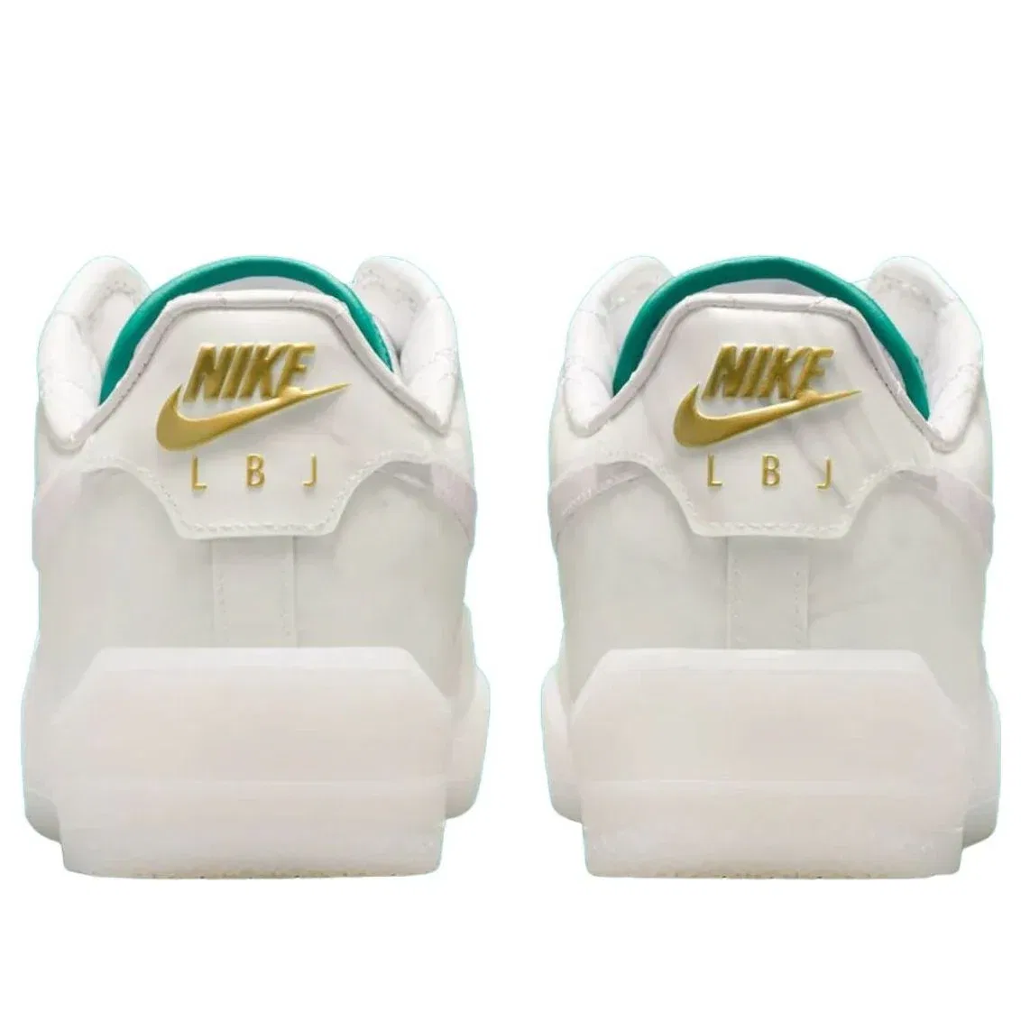Кроссовки Nike x LeBron James Air Force 1 Low 'Beijing' IQ5373-100, белый — фото 4