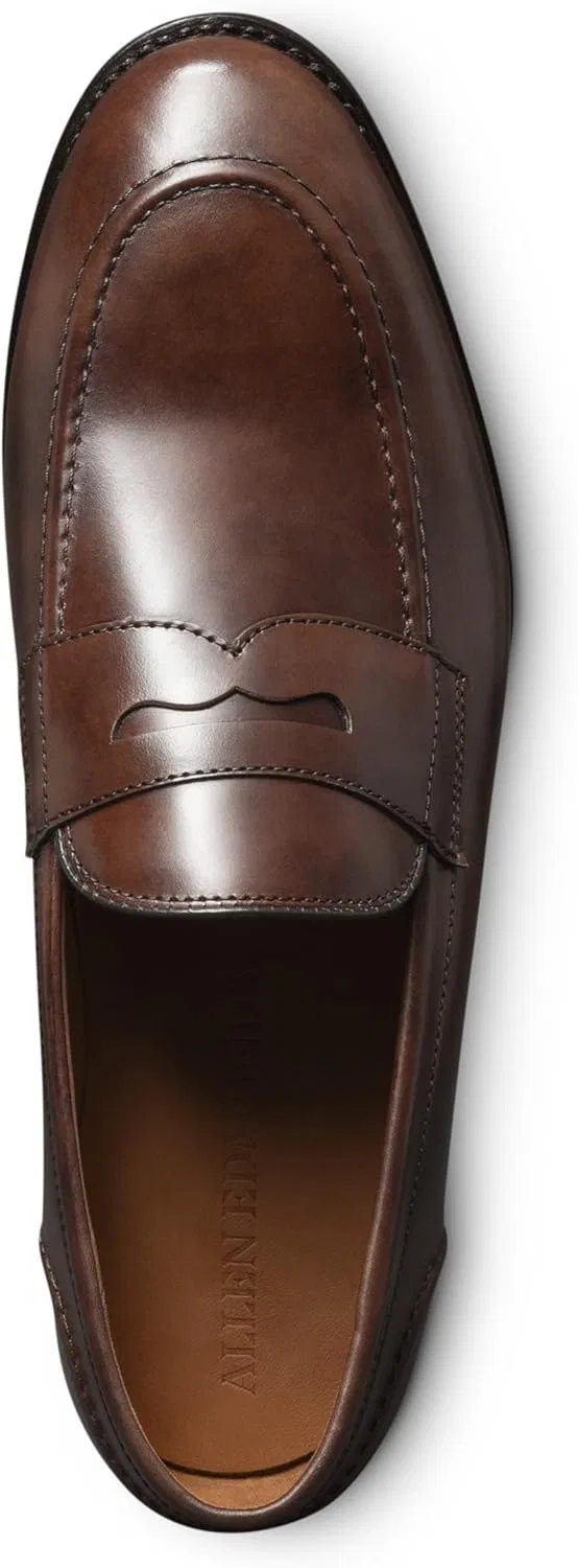 Лоферы Allen Edmonds, коричневая музейная кожа — фото 4