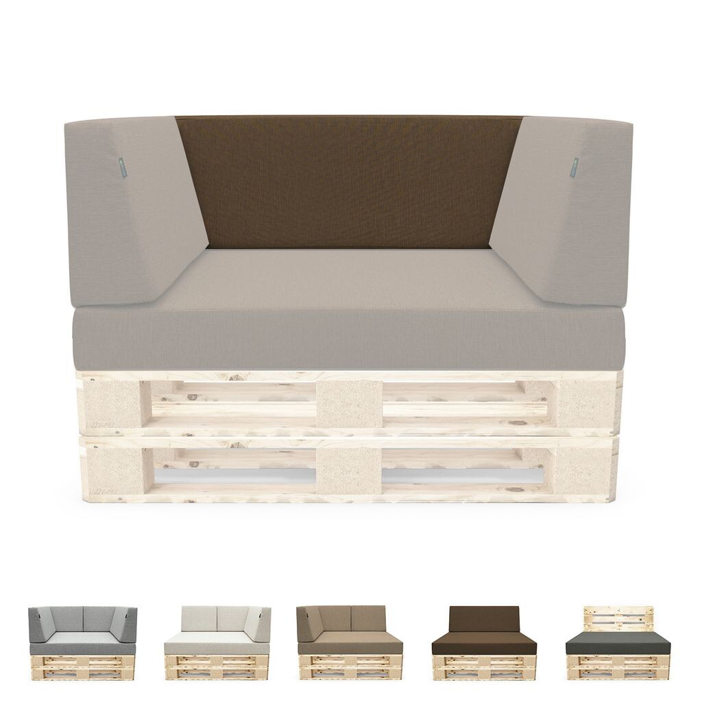 

Подушка для поддонаnovy PANERO | Подушка сиденья спинка поддона диванные подушки | съемная крышка | Холодная пена | В помещении и на улице - A) Вариант: Подушка сиденья (120x80x14 см) | Б) Цвет: 06 Темно-коричневый novely