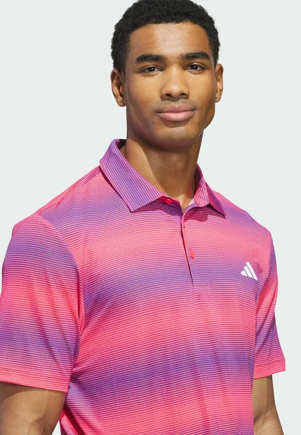 Футболка поло Adidas Performance, чистый турбо — фото 3