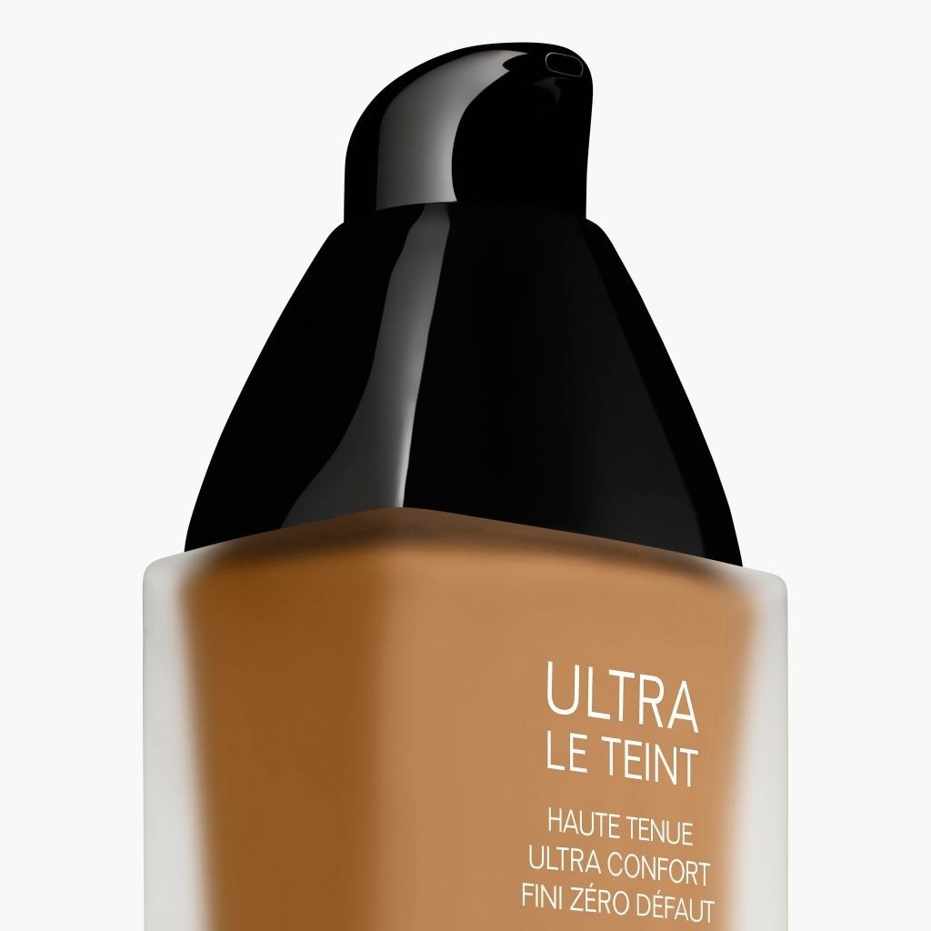 Тональный крем для лица ultra le teint fluid-foundation Chanel, db121 - golden beige 121, объем 30 мл — фото 2