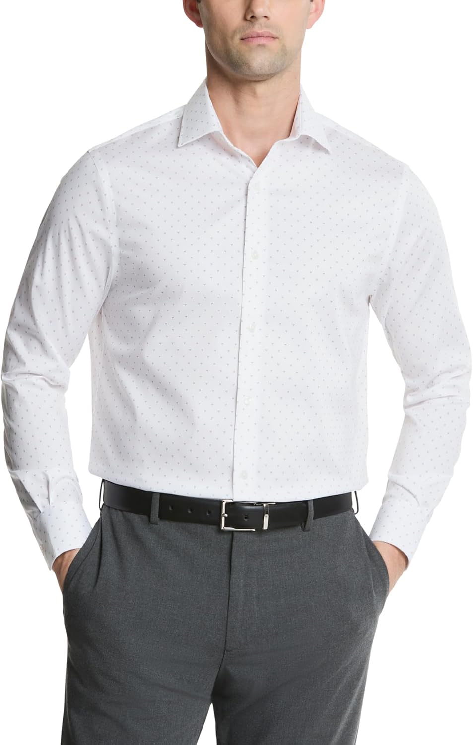 

Мужская классическая рубашка Tommy Hilfiger, стандартный крой, базовые вещи, Melon Multi Print