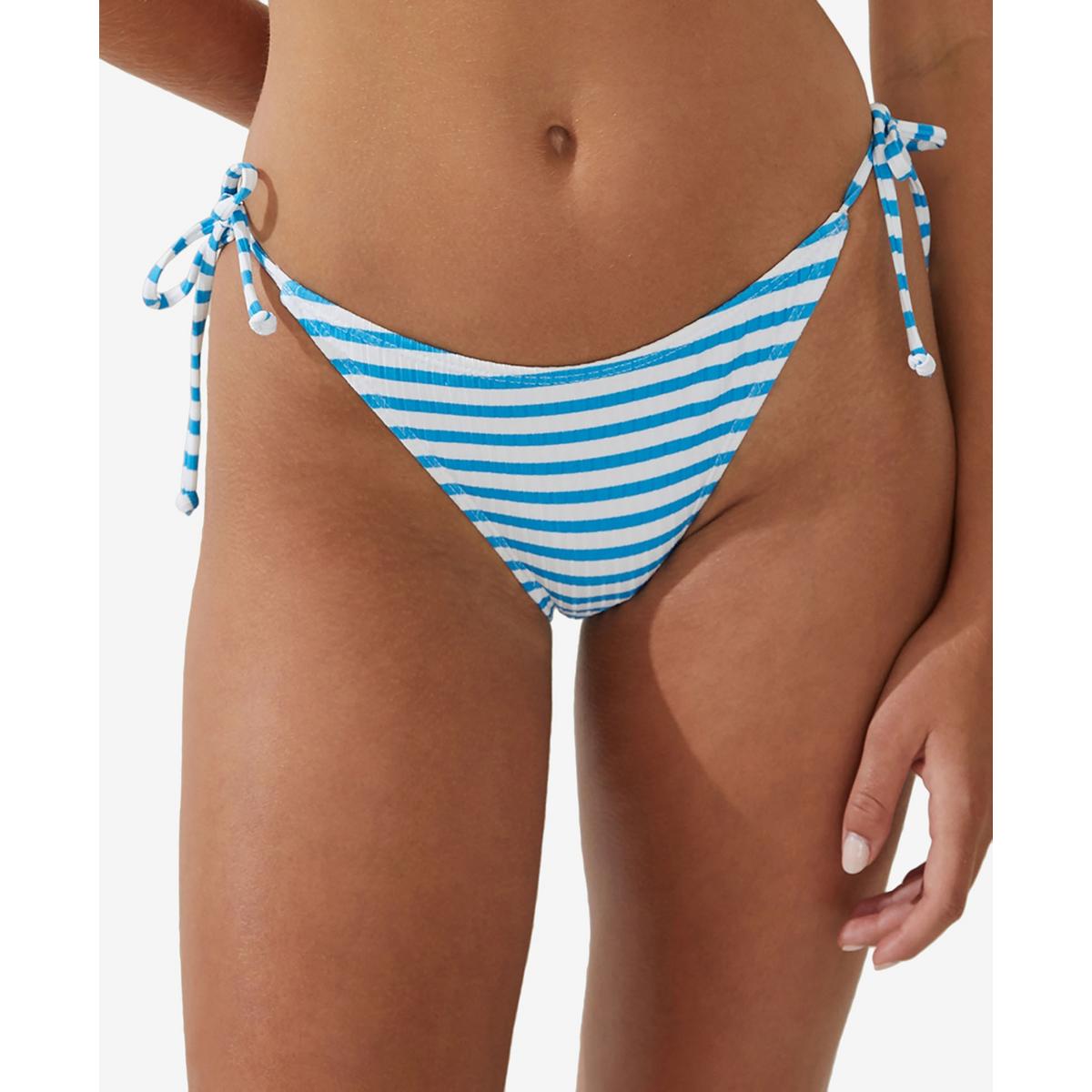 

Женские полосатые плавки с завязками по бокам, раздельные Cotton On, цвет bonnie stripe rib
