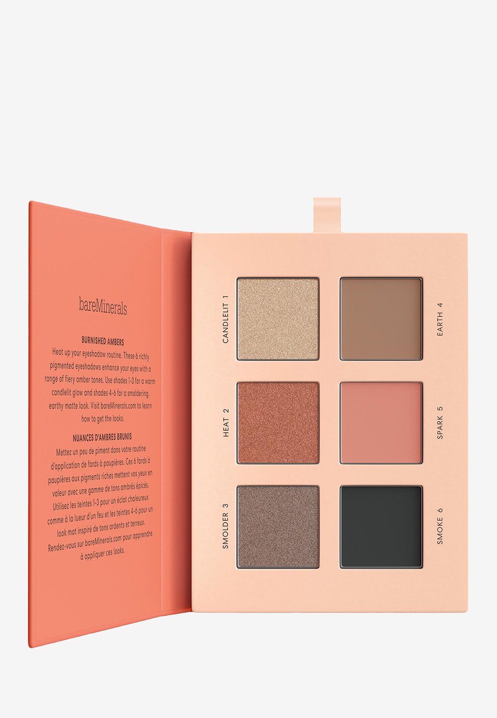 

Палитра теней для век MINERALIST EYESHADOW PALETTE bareMinerals, цвет burnished