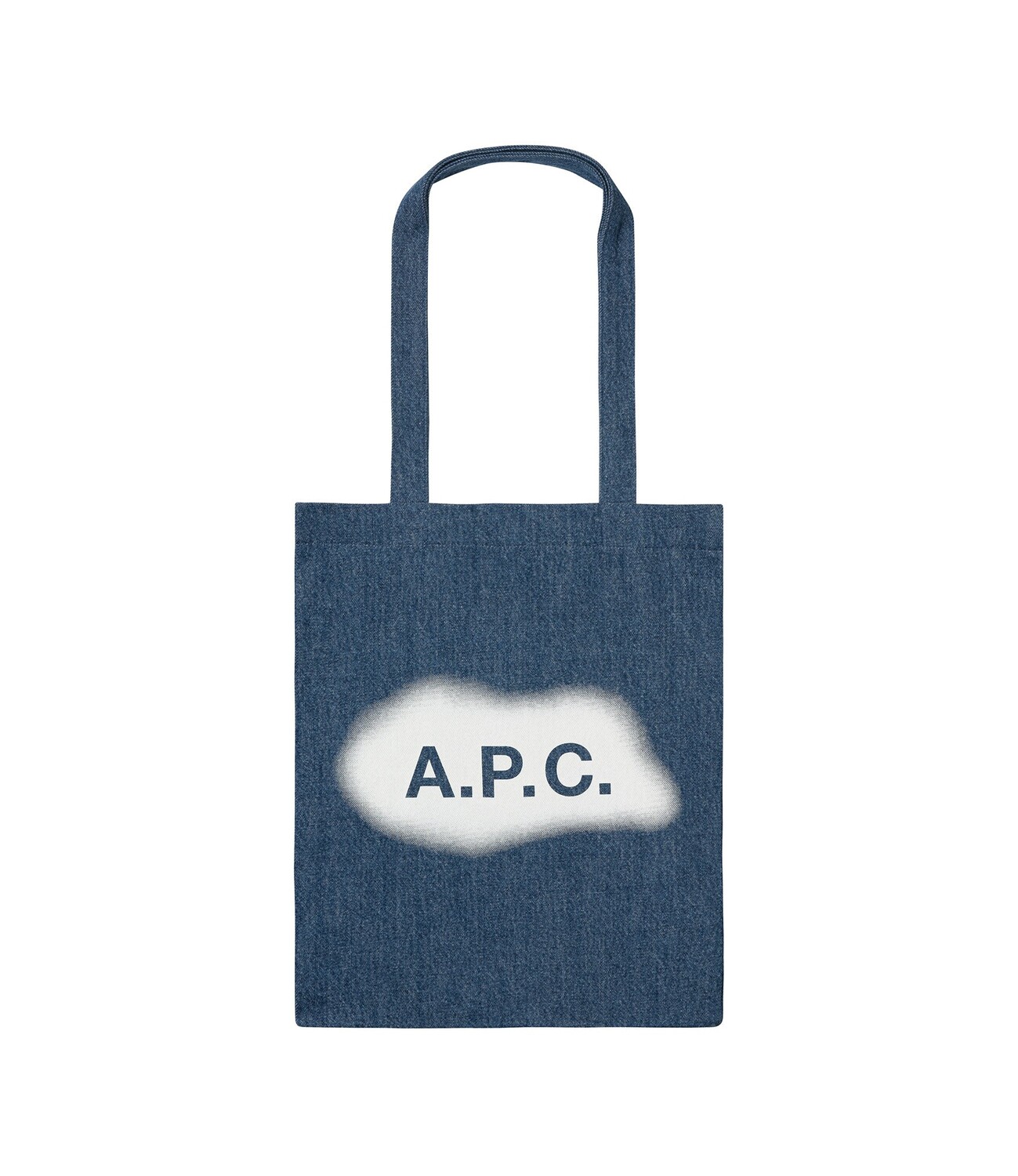 

сумка-тоут Lou APC, цвет Stonewashed Indigo, Серый, сумка-тоут Lou APC, цвет Stonewashed Indigo