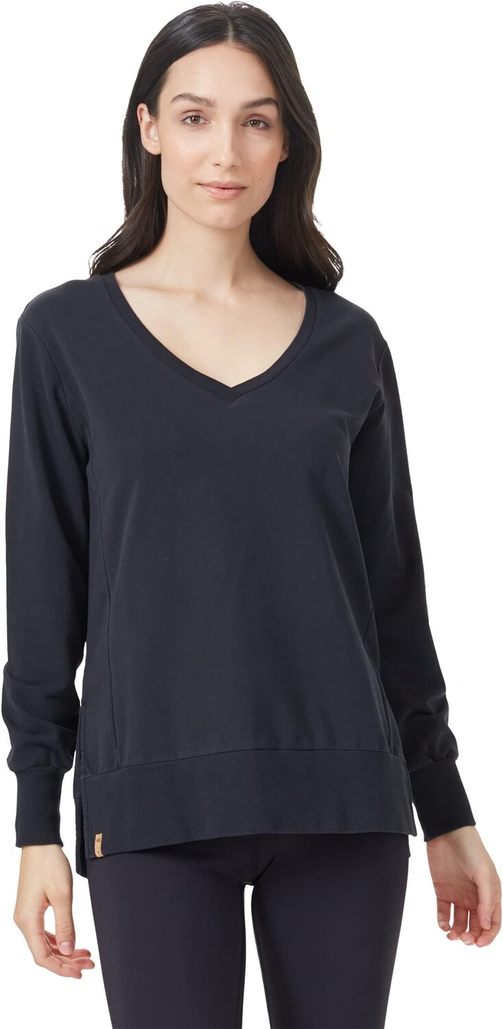 

Толстовка tentree French Terry Tunic, цвет Jet Black