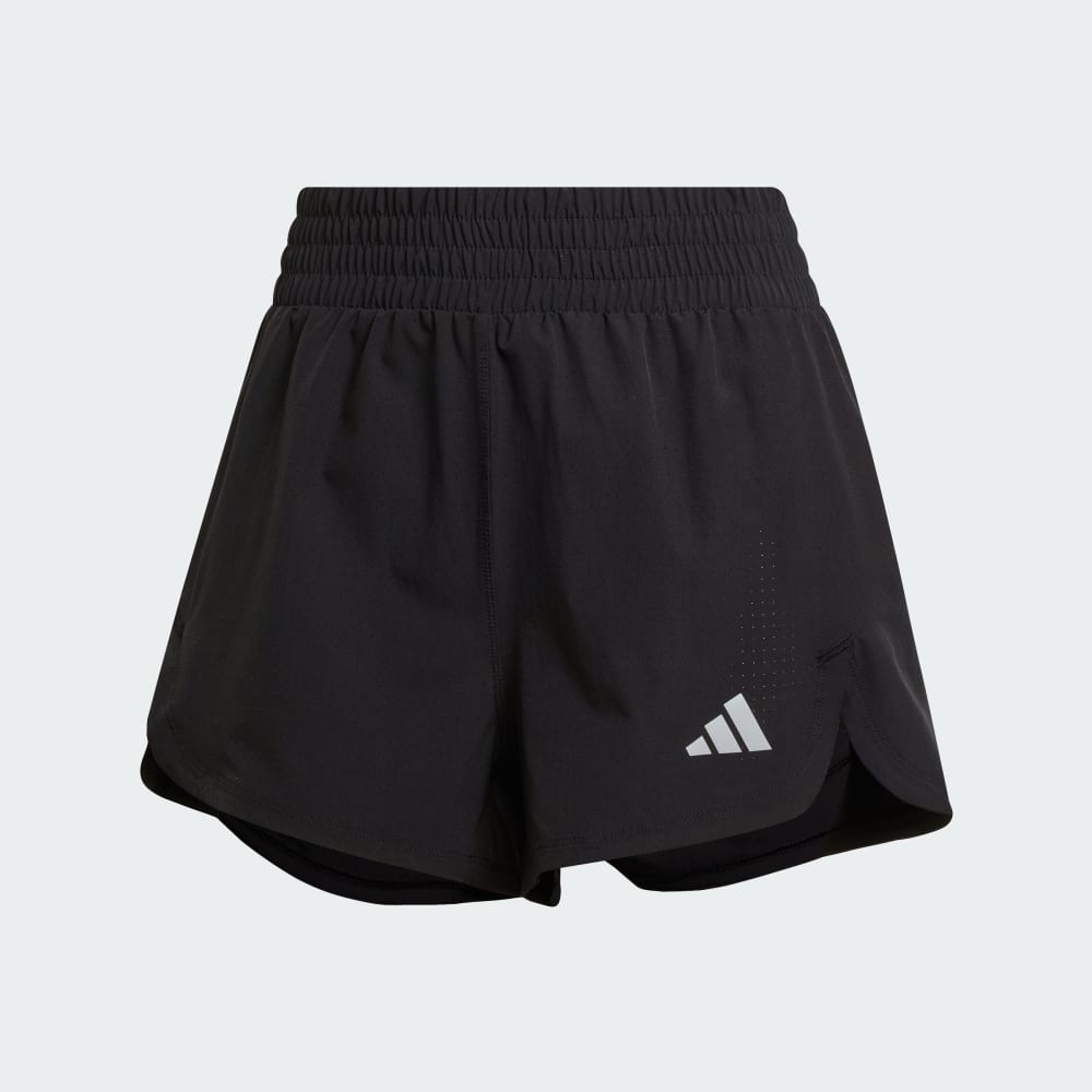 Спортивные шорты Adidas Racer Pacer Woven Short, черный — фото 4