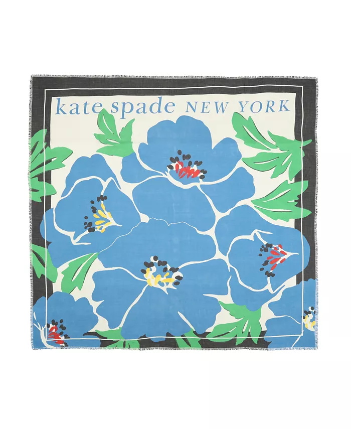 

Женский квадратный шарф Springtime Bloom kate spade new york, мультиколор
