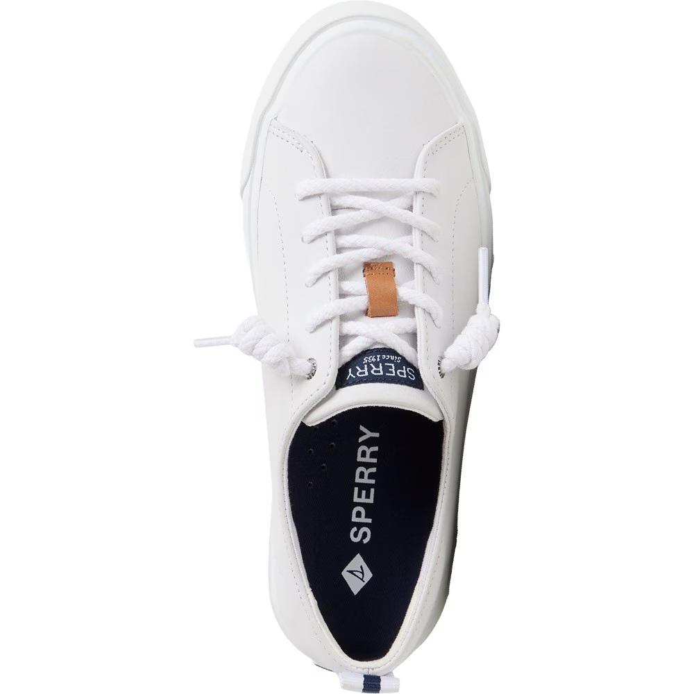 Кроссовки Cove из кожи на платформе со шнурками Sperry, белый — фото 4