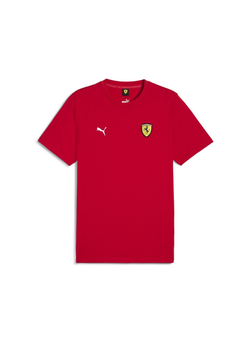 

Футболка с принтом SCUDERIA FERRARI RACE COLOUR SHIELD Puma, красный