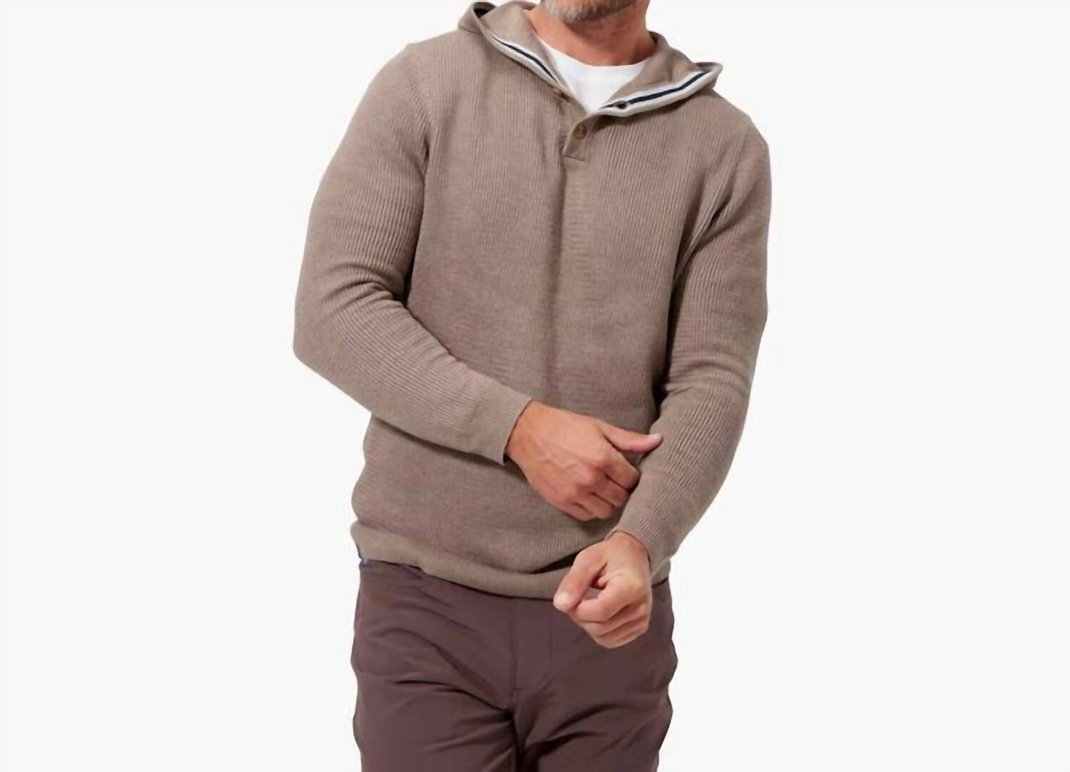 

Толстовка с капюшоном Cassady Caribou Heather Mizzen + Main