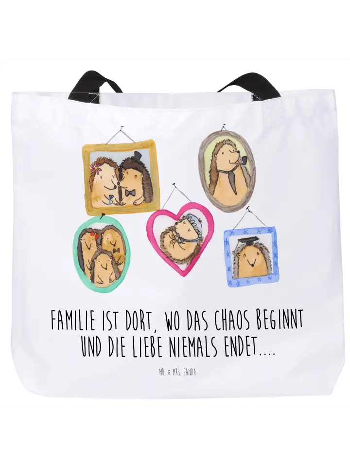 

Шоппер Mr. & Mrs. Panda, белый