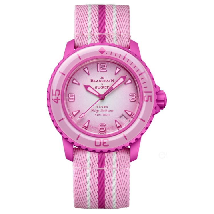 

SWATCH Часы Men's Watch, Pink Watch Dial