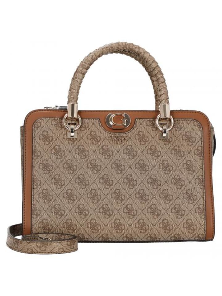 

Наплечная сумка Guess Orlina Logo - Businesstasche 24 cm, цвет latte logo/rown