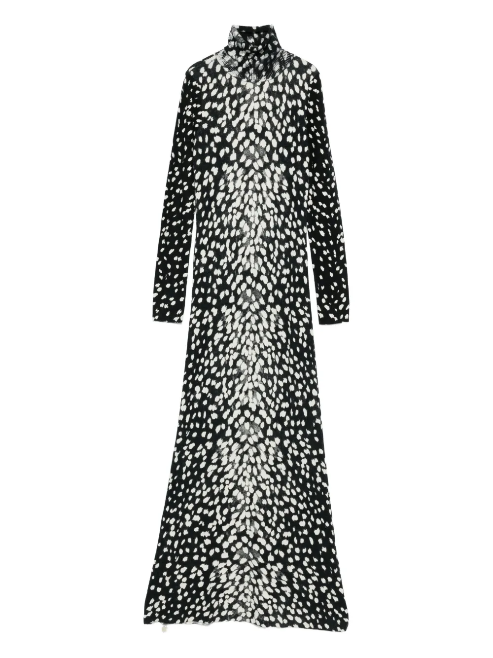 

Макси-платье с принтом Camille Brandon Maxwell, черный