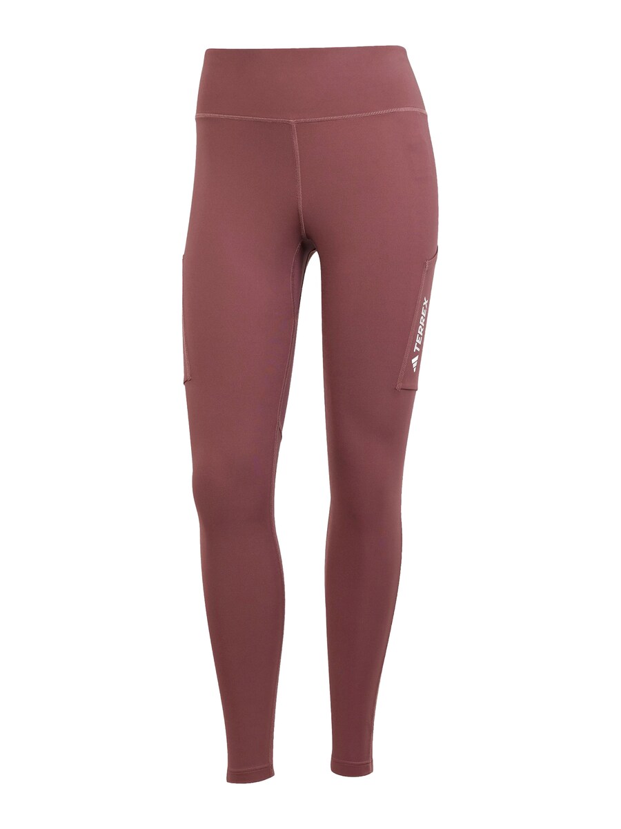

Узкие брюки для активного отдыха ADIDAS TERREX, цвет Chestnut brown