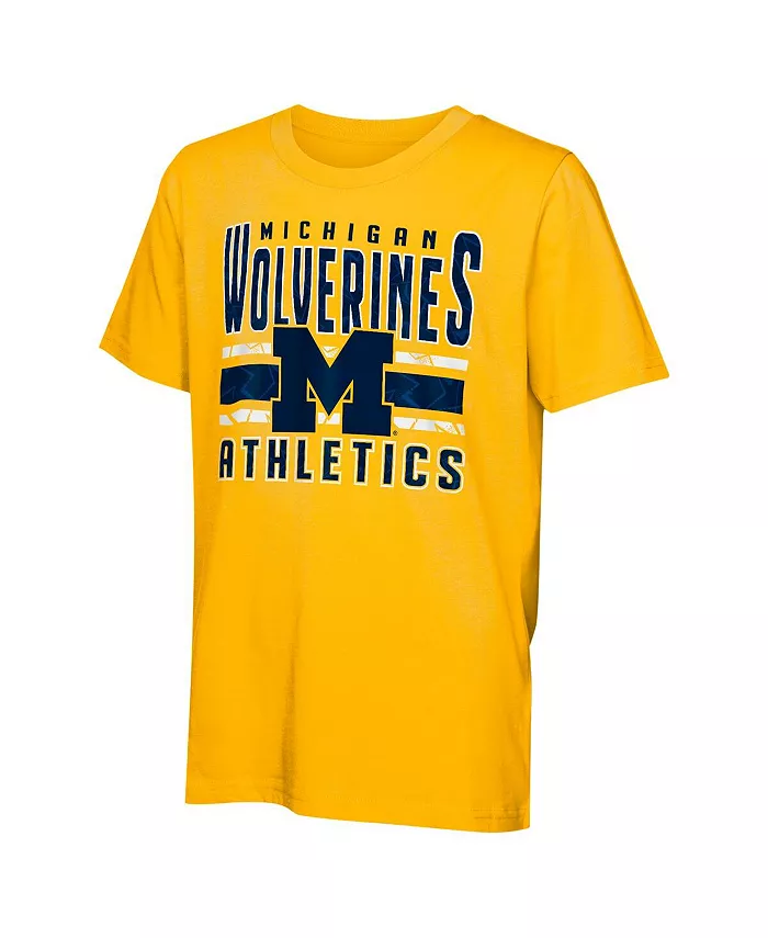 Детский комбинированный набор футболок Preschool Michigan Wolverines In the Mix Outerstuff — фото 3