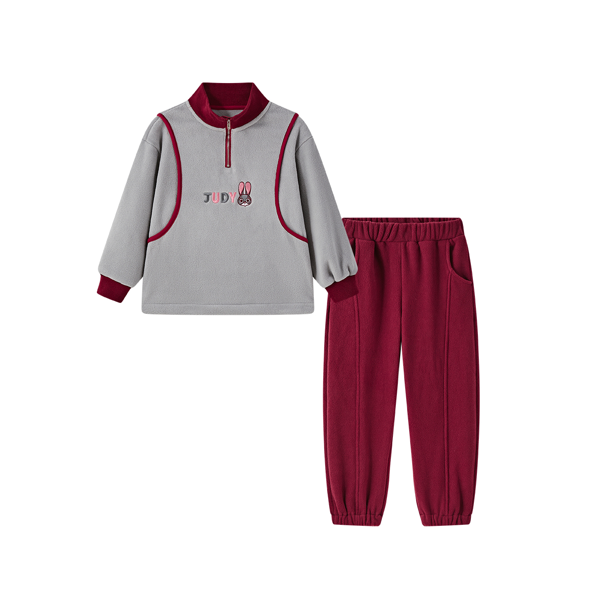 

Детский комплект с V-образным вырезом, плотные Disney, красный