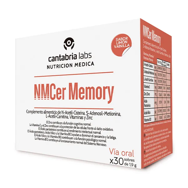 

Биологически активная добавка Sobres Nmcer Memory Nutricion Medica, 30 UD