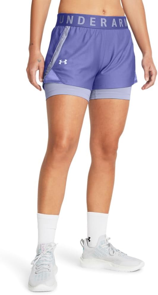 

Женские шорты Under Armour Play Up 2-in-1, (561) Starlight/Celeste/Celeste