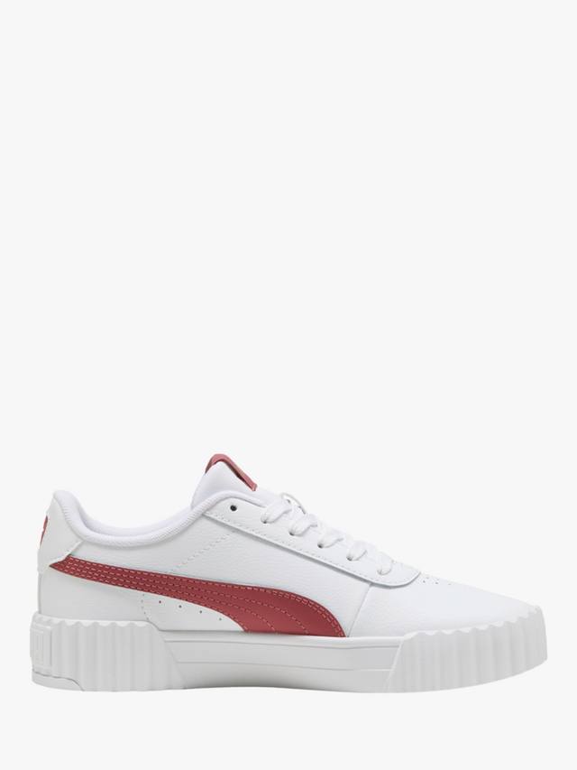 Carina 3.0 кожаные кроссовки на шнуровке PUMA, White/Red