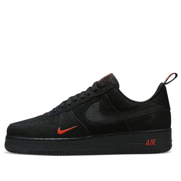 

Кроссовки air force 1 low '07 lv8 'multi-swoosh black crimson' Nike, черный