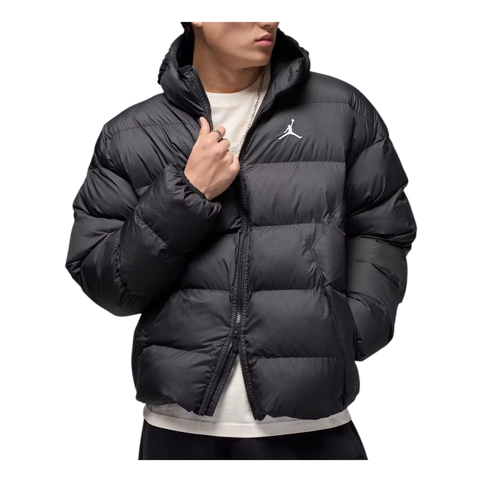 

Куртка Air Jordan Brooklyn Therma-FIT Loose-Fit Puffer Jacket 'Black'