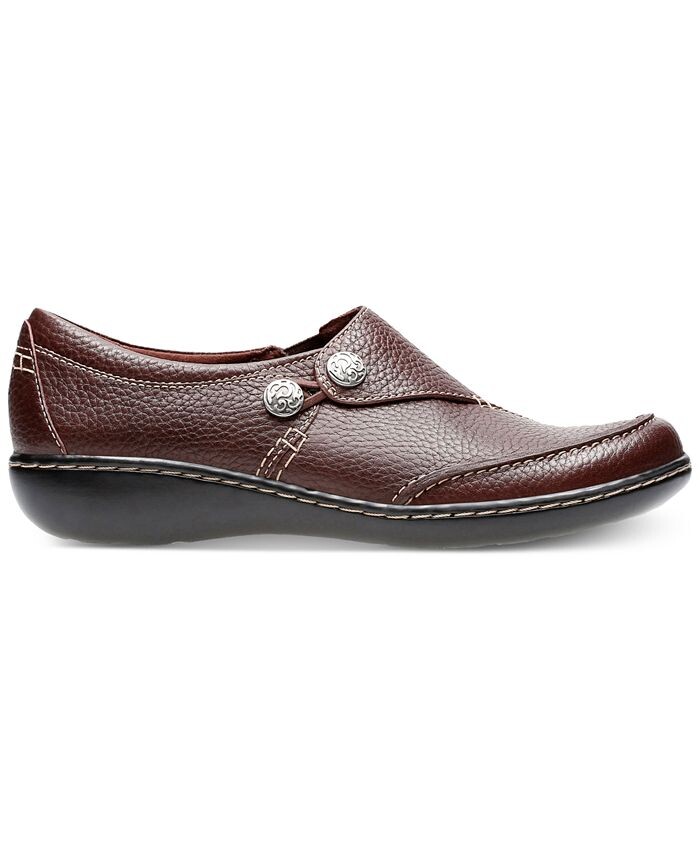 Коллекция женских туфель на плоской подошве Ashland Lane Clarks, коричневый — фото 2