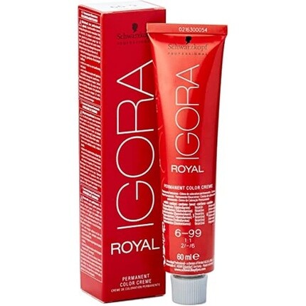 

Igora Royal No.6-99 Темно-русый фиолетовый перманентный крем-краска 60 мл, Schwarzkopf