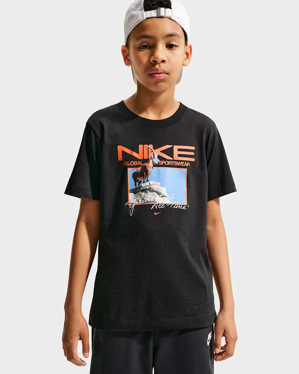 Детская футболка Nike Sportswear, Black